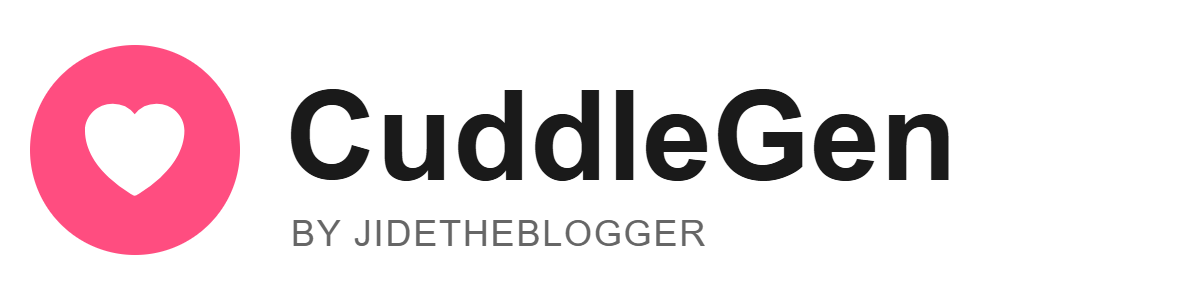 cuddlegen by jidetheblogger logo